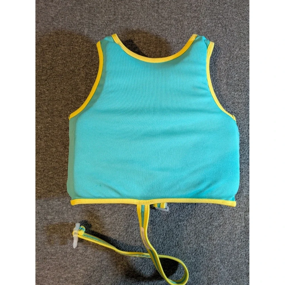 Swim School UPF 50 Vest Removable/Adjustable Safety Strap Age 4-6 yrs Max 50 lbs